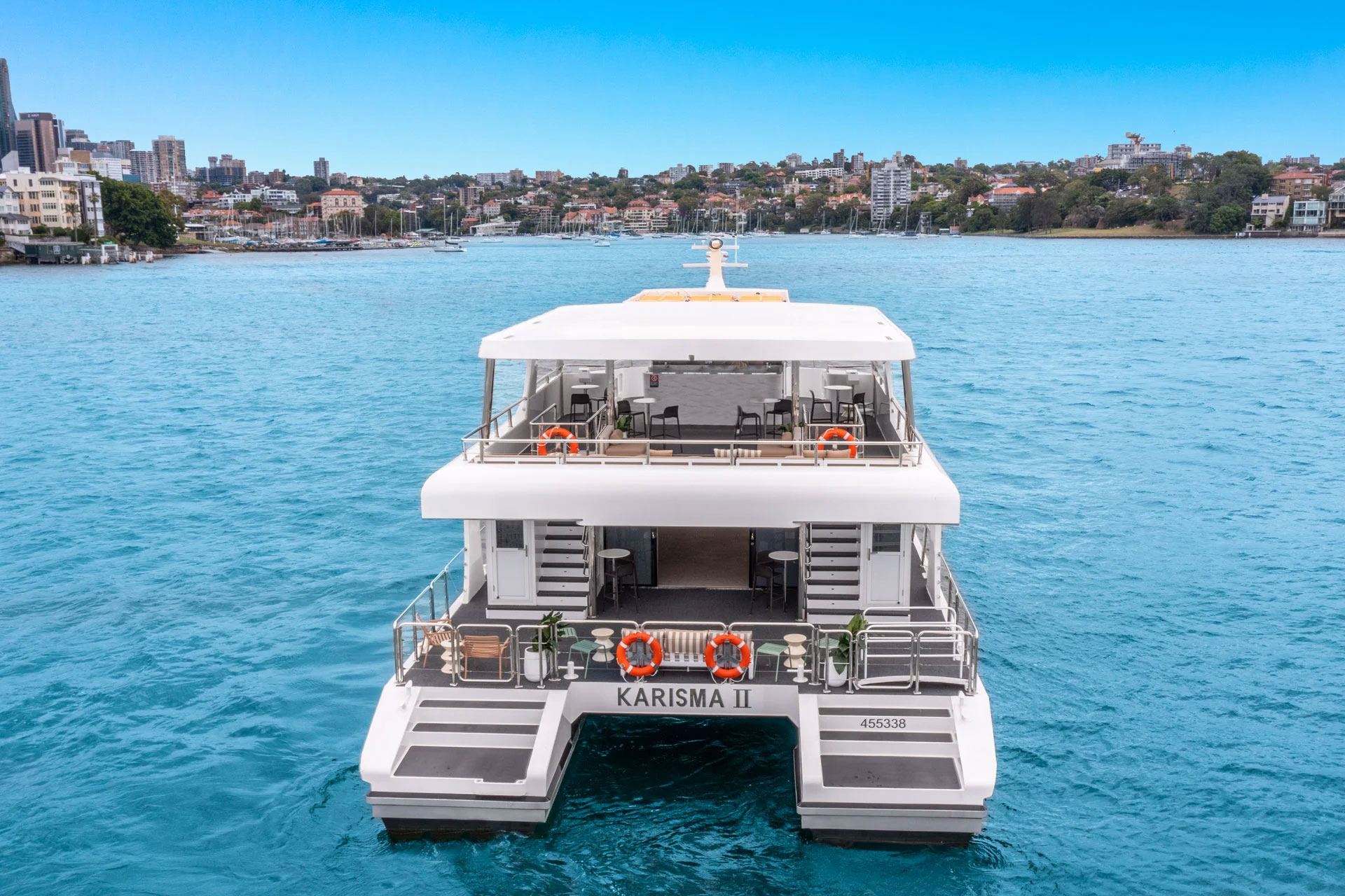 Karisma II Event Yacht in Sydney Harbour