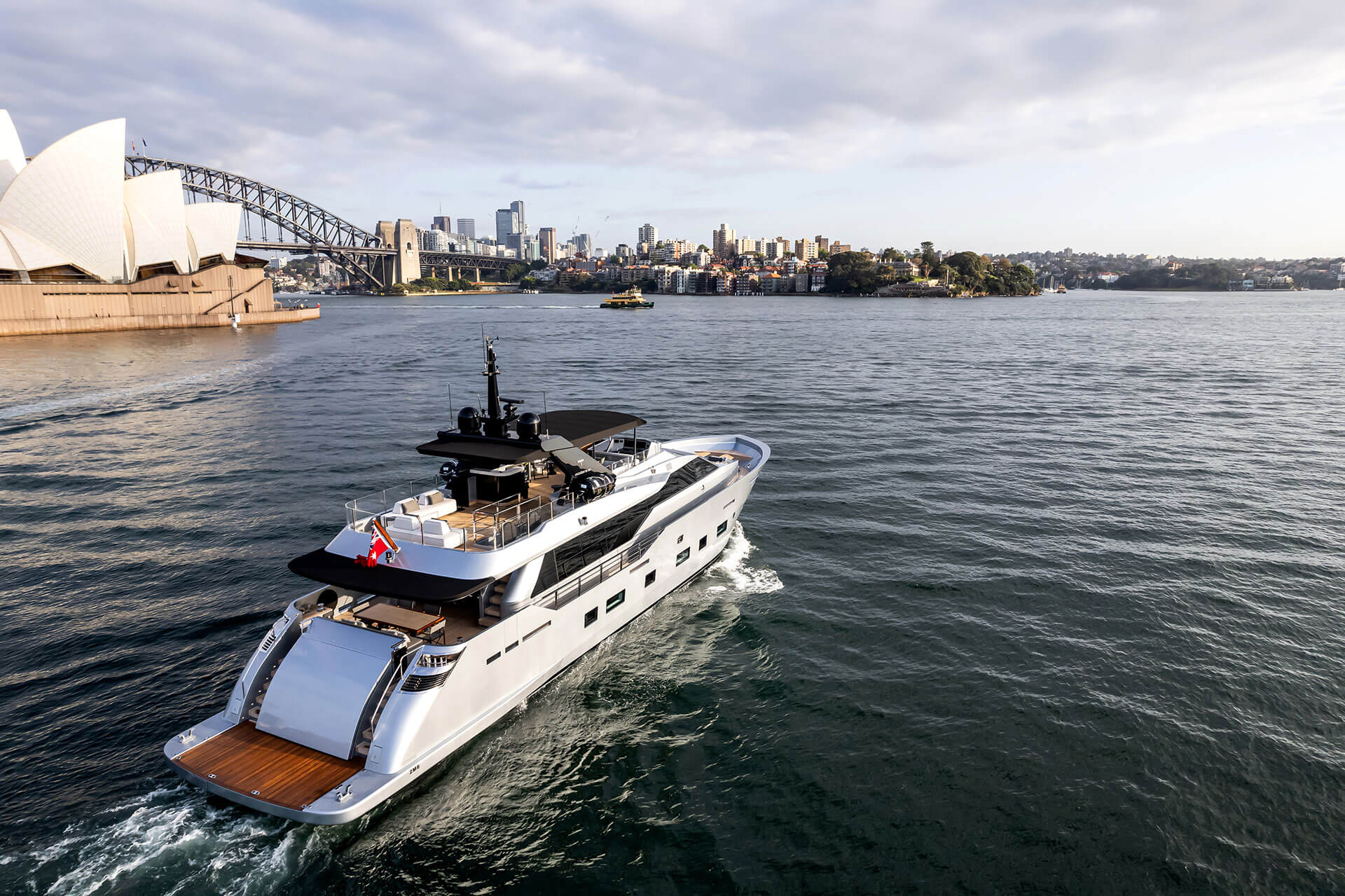 Shadow Yacht In Sydney Harbour